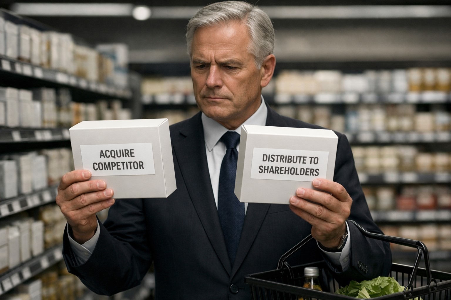 Executive weighing options