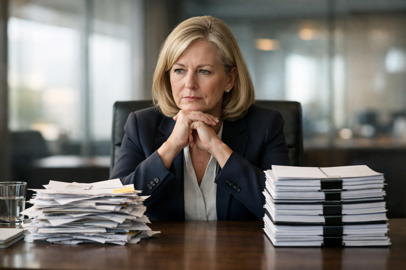 Leader facing trade-off